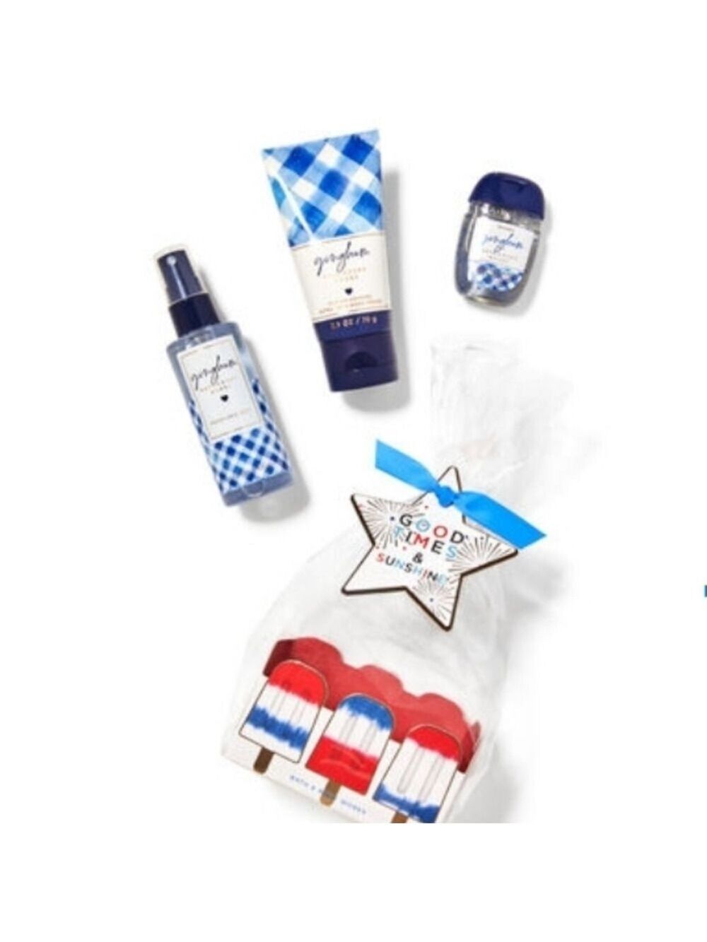 Bath and Body Works Gingham Mini Gift Set